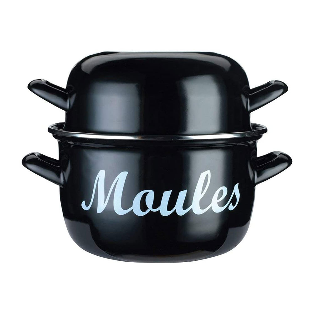 KitchenCraft Mussel Pot Large หม้อเคลือบ enamel รุ่น KCMPLRG ราคา 1,195 บาท*ส่งฟรี