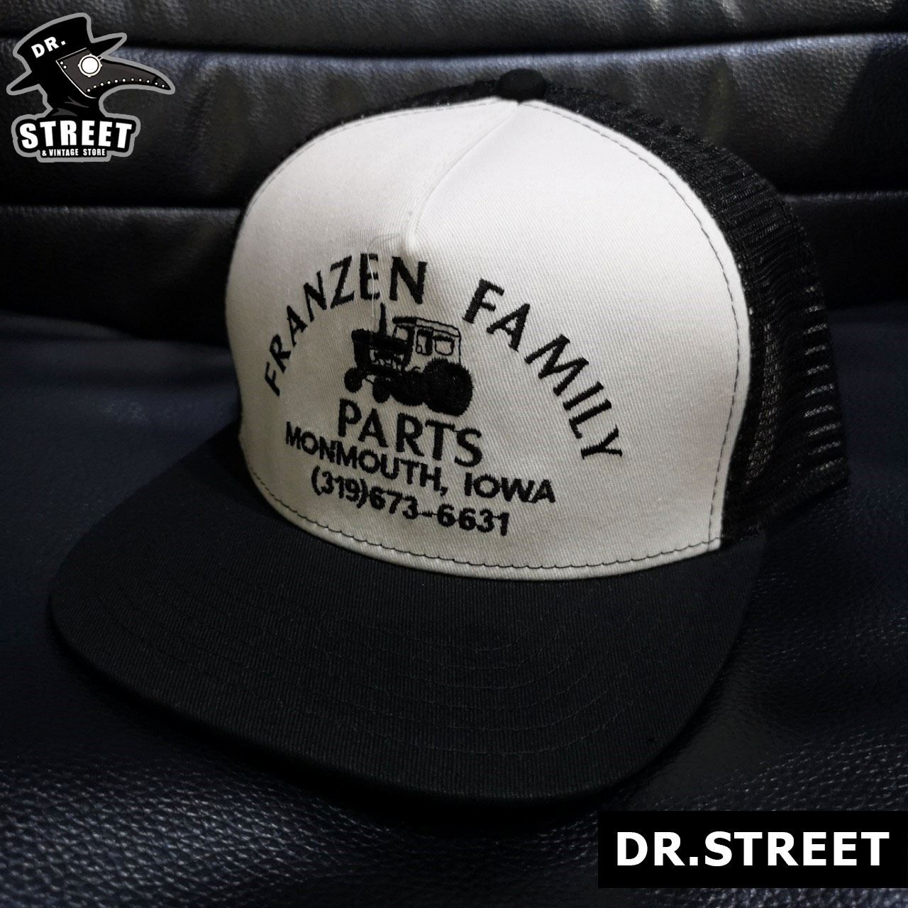 Dr.Street​ หมวกวินเทจ​ หมวกตาข่าย​ ป้าย​ USA