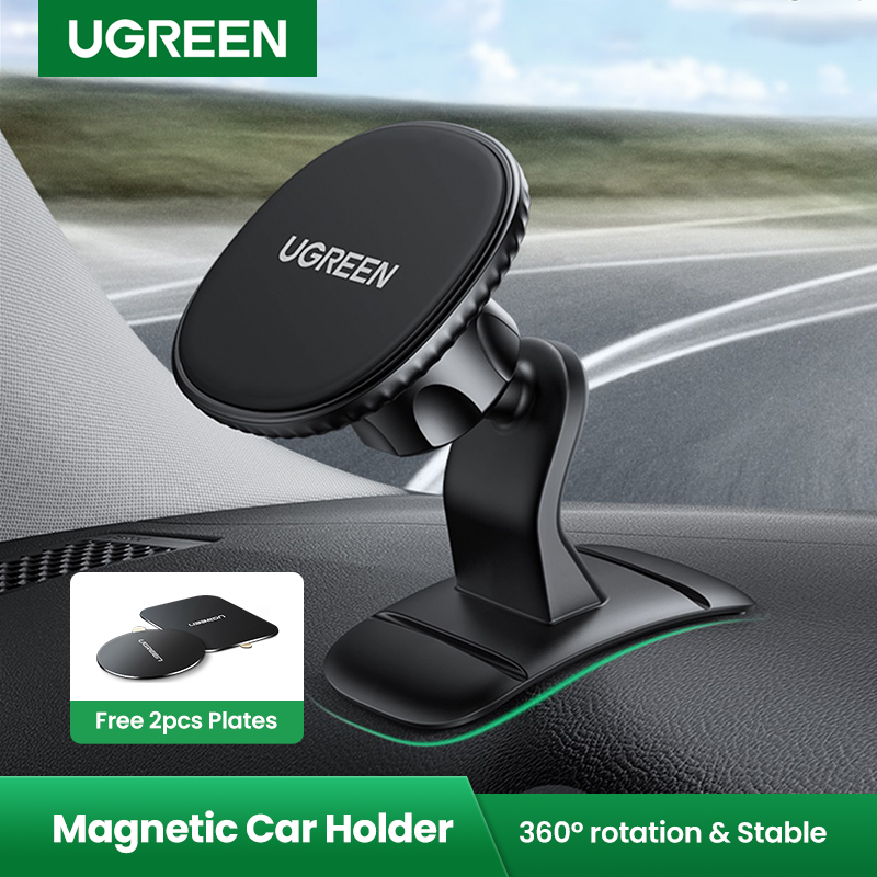 UGREEN 360 Degree Rotating Car Mobile Phone Holder for Car Applies to VIVO OPPO A5S A31 Huawei Nova / Mate Honor series Samsung S9 / S8 Car Mount