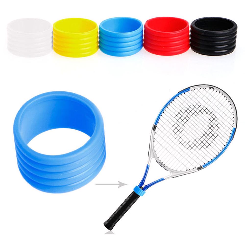 10 Cái Cán Vợt Tennis Chống Trượt Nhẫn Thấm Mồ Hôi Silicone Vợt Tennis Overgrip Tennis Xử Lý Nhẫn