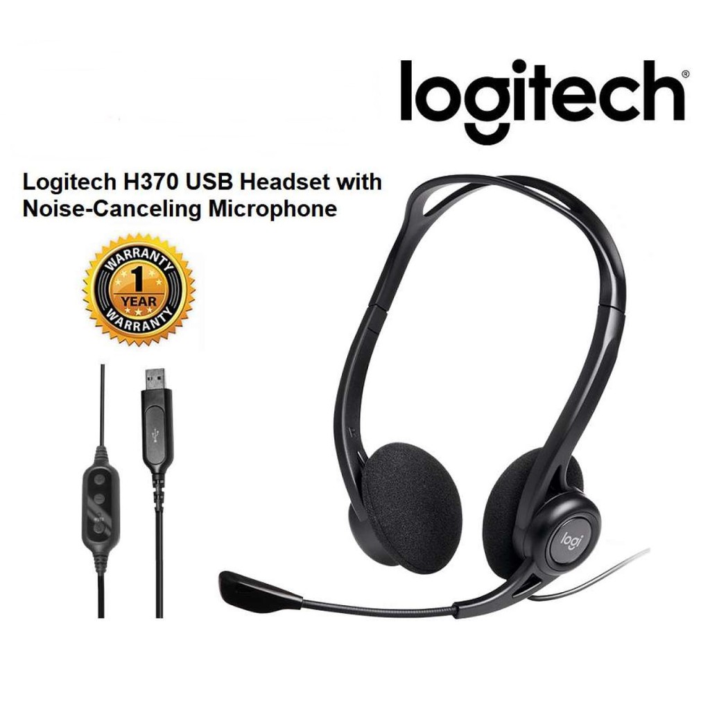 Logitech หูฟัง Headphone