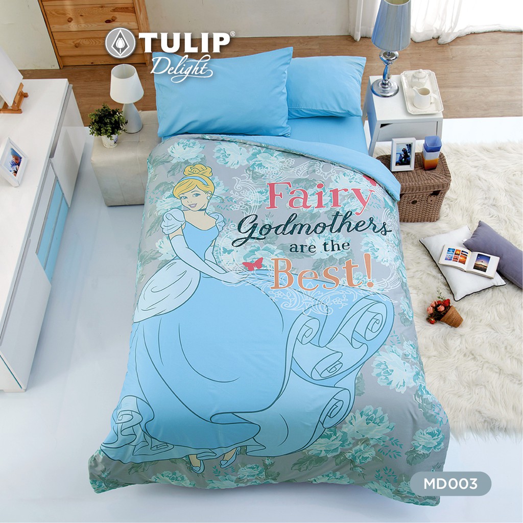 Tulip รุ่น Delight Digital Print ผ้าห่มนวม 60X80 ลิขสิทธิ์ Disney Princess ลาย MD003 ราคา 1,450 บาท*ส่งฟรี