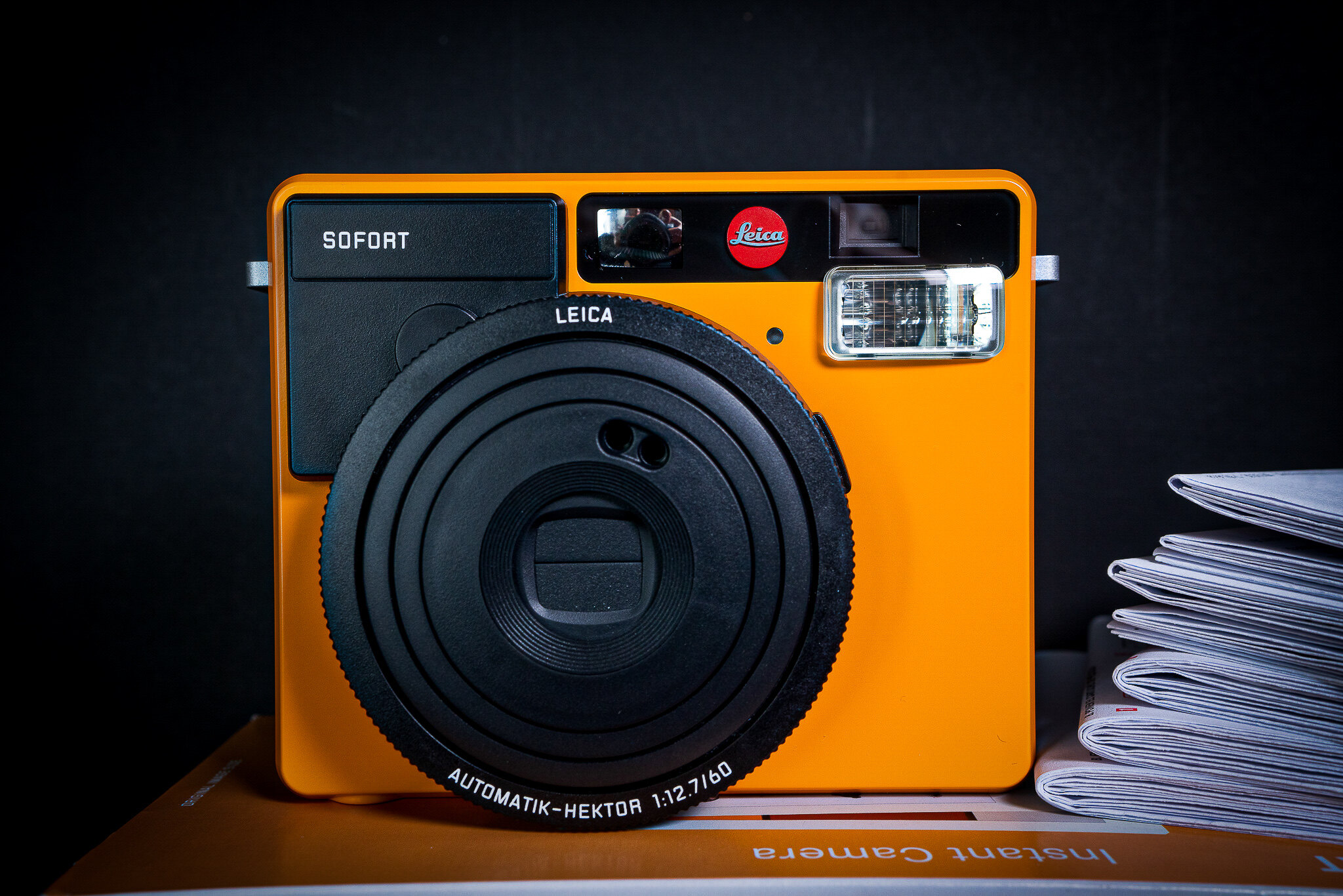 Orange Leica Strap for Leica SOFORT Instant Camera