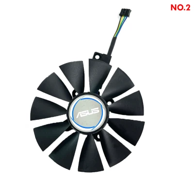 พัดลม Asus Dual Fan GTX1060 GTX1070 GTX1070Ti RX470 RX480 RX570 RX580 (1)