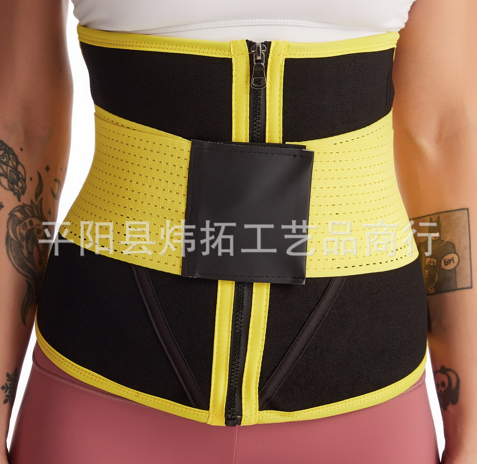 Amazon new belly in men and women with suddenly and violently sweat belt postpartum belt strengthening body-hugging closure waist belt movement