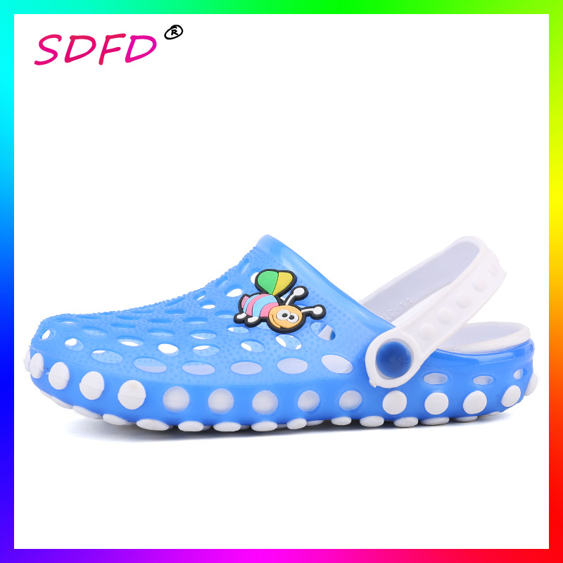 SDFD พบกับรองเท้าแตะลายการ์ตูนน่ารักสำหรับเด็ก รองเท้าแตะชายหาดกลางแจ้งในฤดูร้อนสำหรับเด็ก รองเท้าแตะแบบนุ่มสำหรับเด็ก