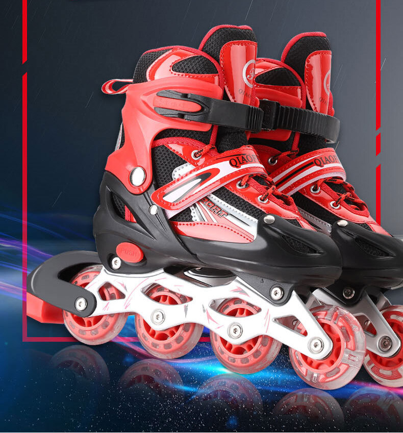*รองเท้าอินไลน์สเก็ต รองเท้าสเก็ต โรลเลอร์เบลด Adjustable Inline Roller Blade Skates