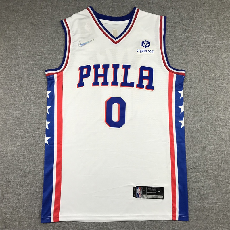 Philadelphia 76ers NBA Jersey – Polynesian White – Anehana