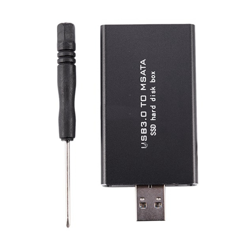Msata to usb usb 3.0 to msata ssd hard disk adapter m2 ssd external hdd box