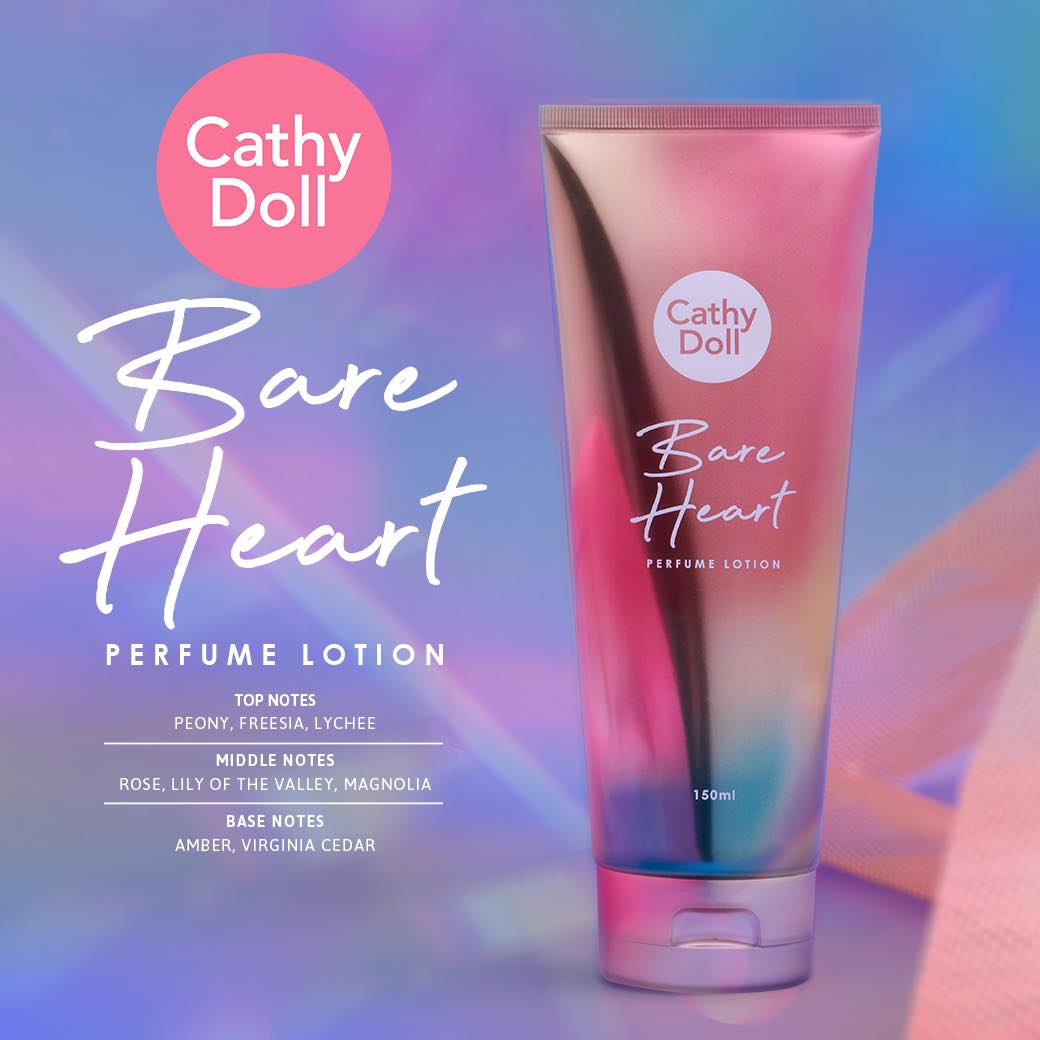 CATHY DOLL แบร์ฮาร์ทเพอร์ฟูมโลชั่น 150ML เคที่ดอลล์ โลชั่นน้ำหอมเข้มข้นบำรุงผิวกาย