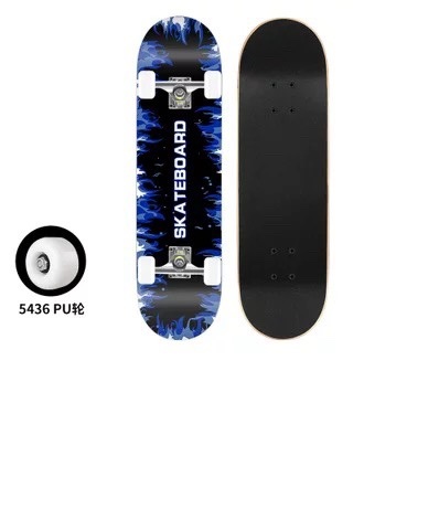 skateboards สเก็ตบอร์ดแฟชั่น พร้อมส่ง สเก็ตบอร์ด สำหรับผู้เริ่มเล่น เล่นได้ทั้งเด็กและผู้ใหญ่ ขนาด80 cm