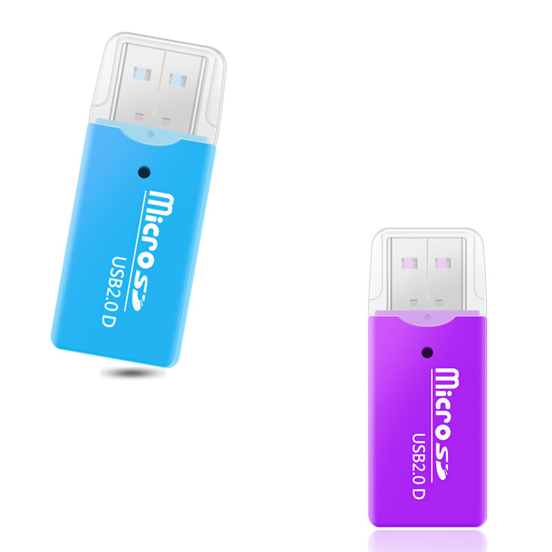 ซื้อหนึ่งแถมหนึ่ง แบบพกพา USB 2.0 Card Reader USB TF Micro SD OTG อะแดปเตอร์เครื่องอ่านการ์ดหน่วยความจำสำหรับ Samsung Macbook Huawei LeTV