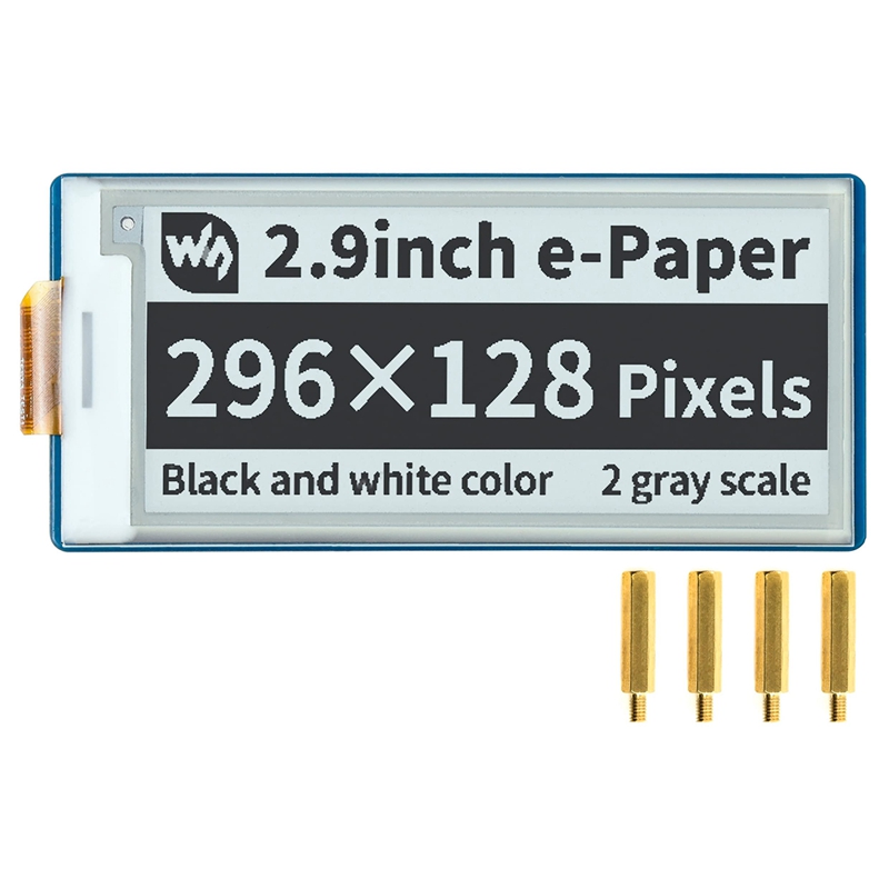 Waveshare 2.9Inch E-Ink Display Module Black White Two Colors E