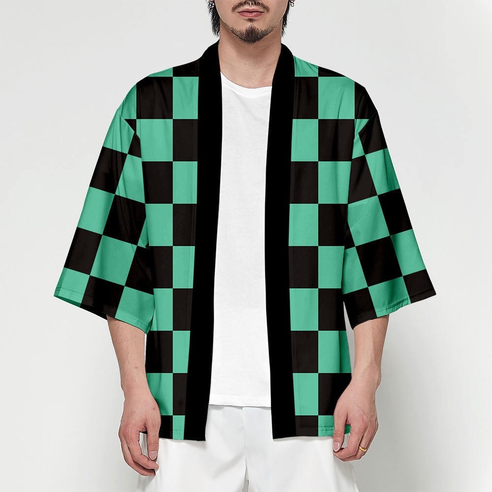 เสื้อดาบพิฆาตอสูร เสื้อคลุมทันจิโร่ เนซึโกะ Kimetsu no Yaiba