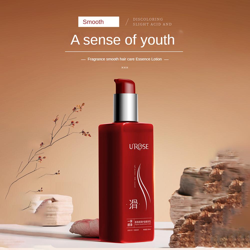 200ML UROSE Smoothing Hair Care Essence Cream Damaged Hairy, And Non Hair Dry, Moisturizing Washing Conditioner B8H9