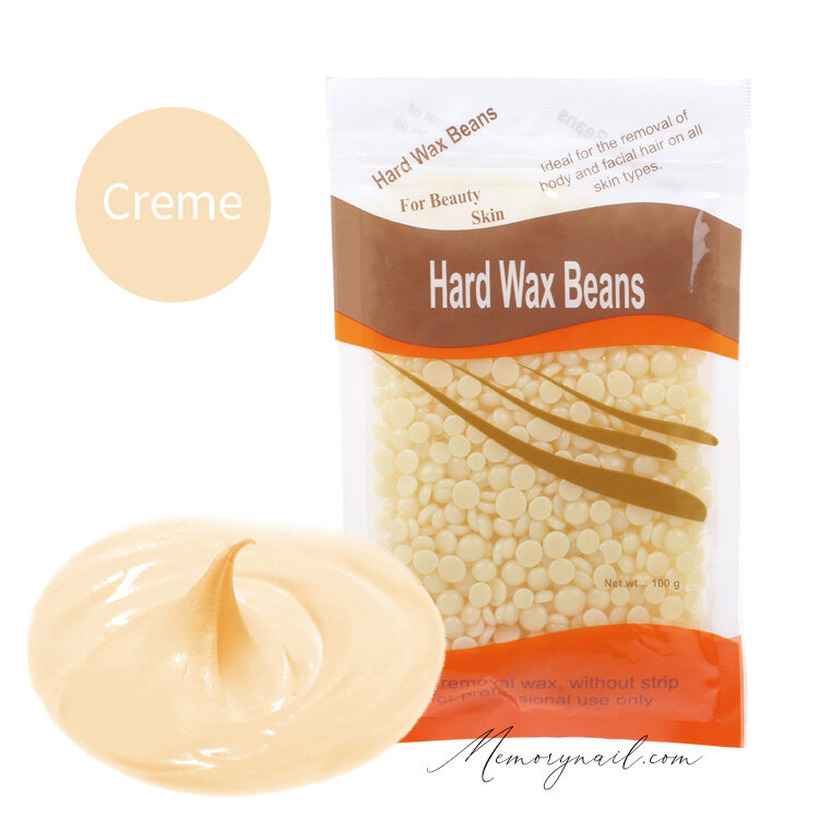 ?พร้อมส่ง? Hard wax bean เม็ดแว๊กซ์ กำจัดขน ขนาด100g. แถมฟรีไม้ปาดแว๊กซ์ แว๊กซ์เม็ด แว๊กซ์ร้อน ละลายไวๆ