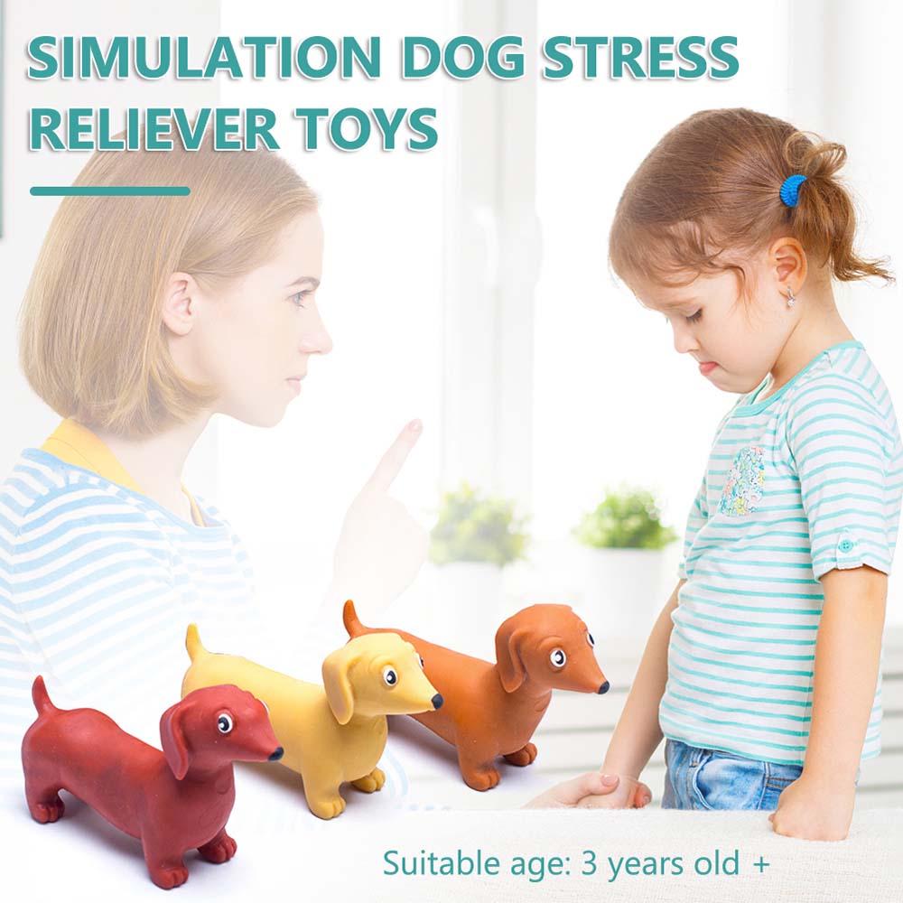 TURGAN4ยืดบรรเทาความเครียดเด็กของขวัญปรับปรุงความเข้มข้น Decompression หมู Patting สุนัขมือ Fidget ตุ๊กตากลับสู่สภาวะปกติของเล่น