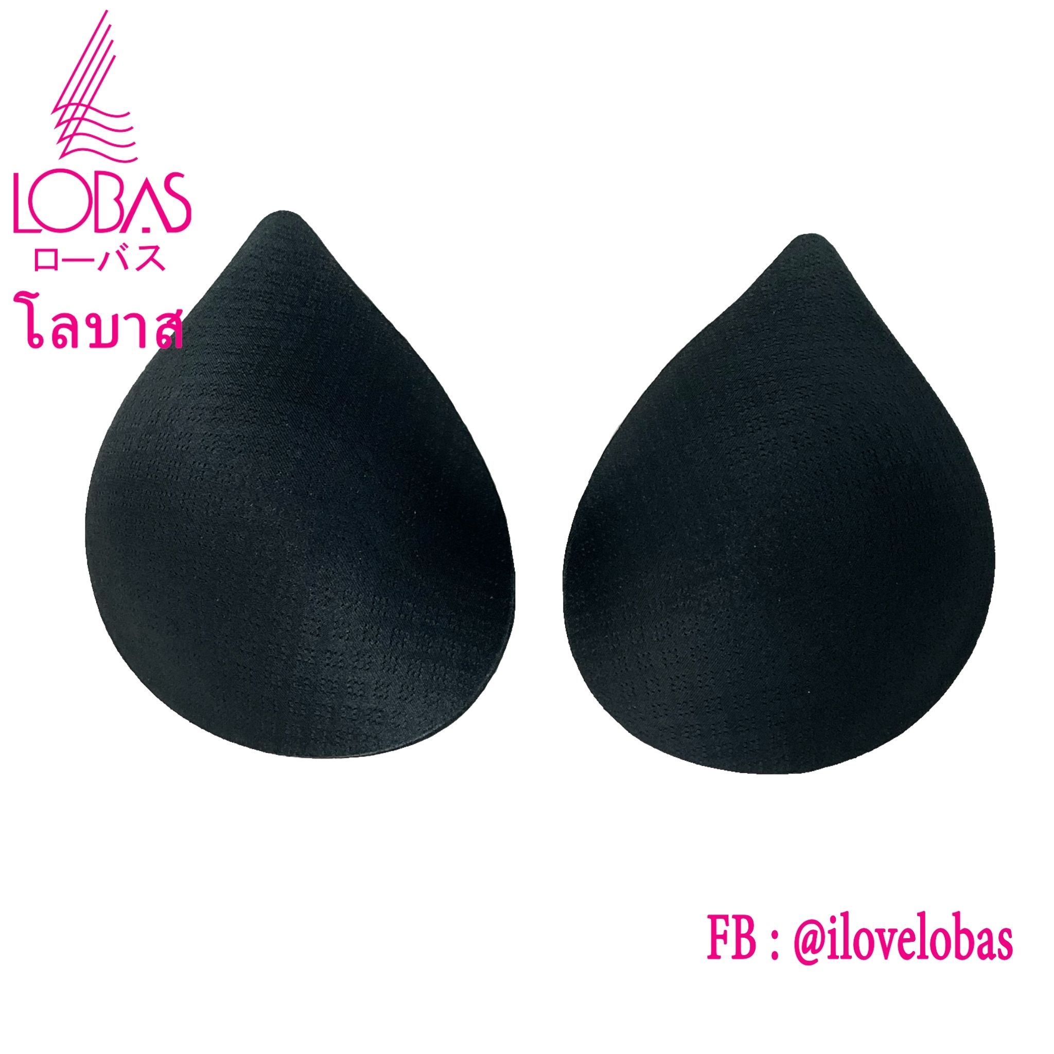 Lobas ฟองน้ำเสริมทรง ทรงหยดน้ำ มีดันทรง