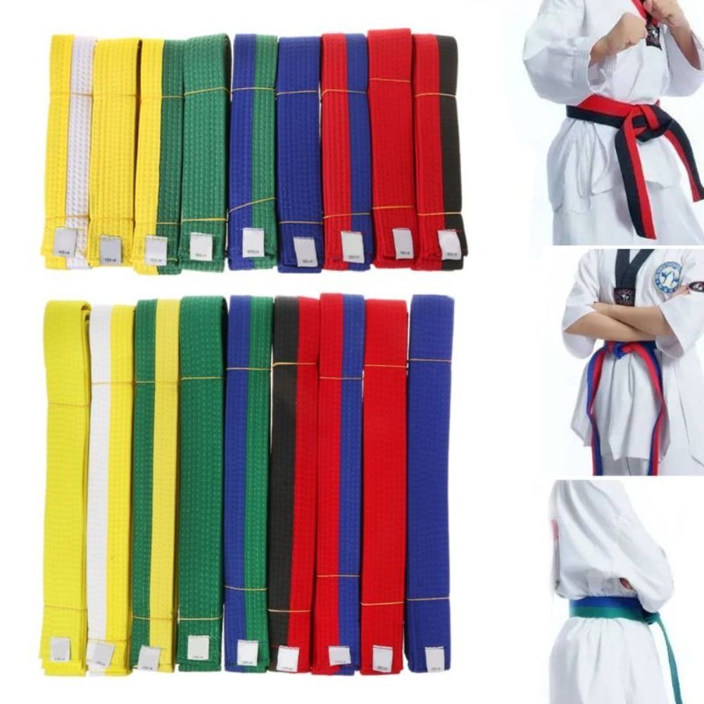 Yhdfx Đai phân loại Karate võ thuật Taekwondo Ronin đai thắt lưng bảo vệ