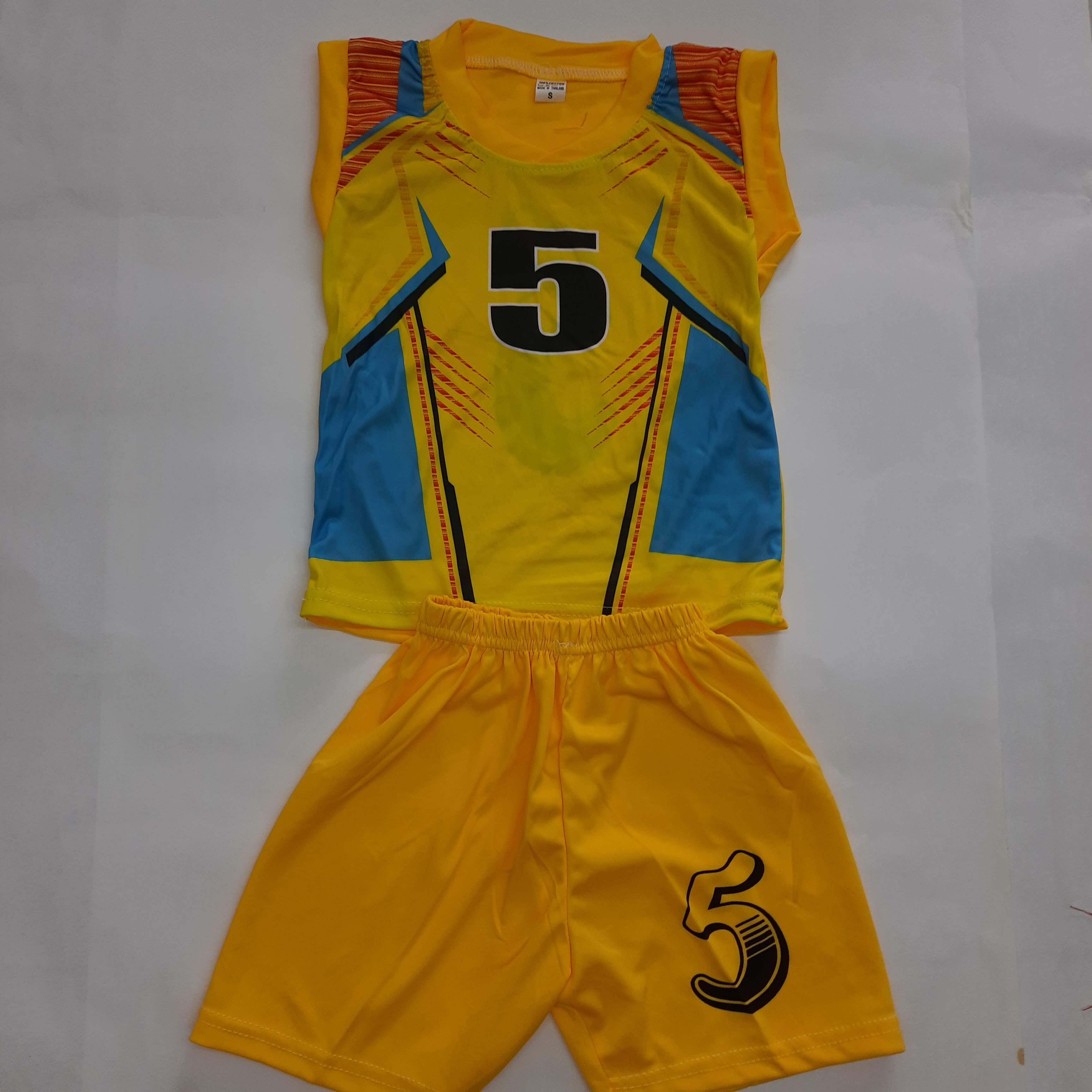 ชุดกีฬาเด็ก ไซส์ S อก22นิ้ว (รบกวนเลือกแค่สีไม่เลือกลายนะจ๊ะ) สีสันสดใส 6-12เดือน