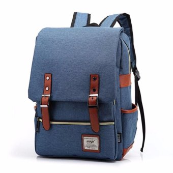 กระเป๋าสะพายหลัง กระเป๋าเป้เดินทาง กระเป๋าโน๊ตบุ๊ค กระเป๋าเป้เท่ๆ Backpackรุ่น BP-01 - สีน้ำเงิน กระเป๋าสะพายหลัง กระเป๋าเป้เดินทาง กระเป๋าโน๊ตบุ๊ค กระเป๋าเป้เท่ๆ Backpackรุ่น BP-01 - สีน้ำเงิน
