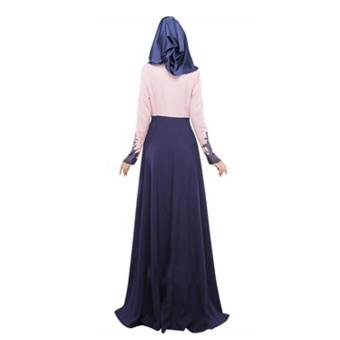 ผ้าลินินผ้าลินินจาก Baju Raya ชาวมุสลิมพิมพ์ Maxi Jubah(สีน้ำเงินเข้ม) ผ้าลินินผ้าลินินจาก Baju Raya ชาวมุสลิมพิมพ์ Maxi Jubah(สีน้ำเงินเข้ม)