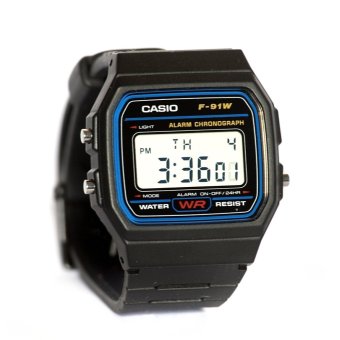 Casio Standard นาฬิกาข้อมือ รุ่น F-91 (Black) June 2018 - 3 Casio Standard นาฬิกาข้อมือ รุ่น F-91 (Black) - 3