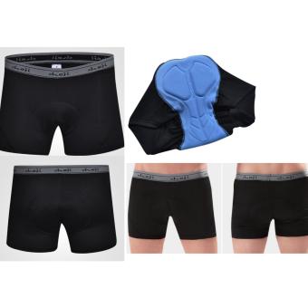 ประเทศไทย CHEJI กางเกงลำลอง (Boxer shorts) สำหรับใส่ปั่นจักรยานยี่ห้อ Cheji สีดำ