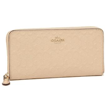 ขายด่วน COACH 54805 ACCORDION ZIP WALLET IN SIGNATURE DEBOSSED PATENTLEATHER Beige สนใจซื้อ COACH 54805 ACCORDION ZIP WALLET IN SIGNATURE DEBOSSED PATENTLEATHER Beige