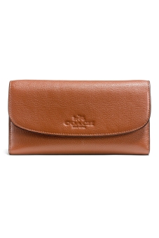 เสนอราคา COACH F52715 CHECKBOOK WALLET IN PEBBLE LEATHER (IMSAD) รีวิว COACH F52715 CHECKBOOK WALLET IN PEBBLE LEATHER (IMSAD)