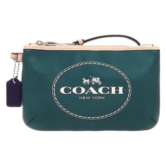 Coach Horse and Carriage Medium Wristlet รุ่น 51788 (Lagoon) Coach Horse and Carriage Medium Wristlet รุ่น 51788 (Lagoon)