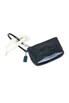 อยากขาย Coach Horse and Carriage Patent Leather Medium Wristlet รุ่น 52145- Black ขอเสนอ Coach Horse and Carriage Patent Leather Medium Wristlet รุ่น 52145- Black