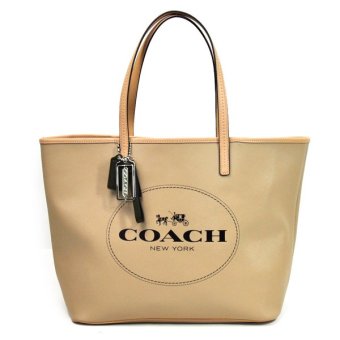 COACH PARK METRO HORSE AND CARRIAGE TOTE SHOULDER BAG รุ่น 31315 - Khaki COACH PARK METRO HORSE AND CARRIAGE TOTE SHOULDER BAG รุ่น 31315 - Khaki