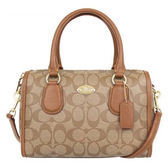 โปรโมชั่นพิเศษ COACH PEYTON SIGNATURE BENNETT SATCHEL รุ่น 34084 - Saddle รีวิวพันทิป COACH PEYTON SIGNATURE BENNETT SATCHEL รุ่น 34084 - Saddle
