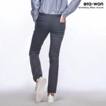 Era-won กางเกงสแลคขายาว ทรงกระบอกเล็ก Workday Maxmove สีเทาเข้ม (Dark Grey) April 2018 - 3 era-won กางเกงสแลคขายาว ทรงกระบอกเล็ก Workday Maxmove สีเทาเข้ม (Dark grey) - 3
