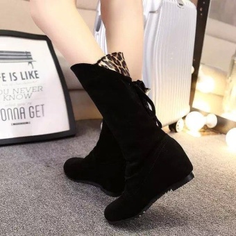 ขาย Fashion Girl's Boot Martin Boot (Black) - intl