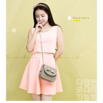 LadyBags กระเป๋าถือพร้อมสายสะพาย รุ่น Cute Gray (สีเทา) LadyBags กระเป๋าถือพร้อมสายสะพาย รุ่น Cute Gray (สีเทา)