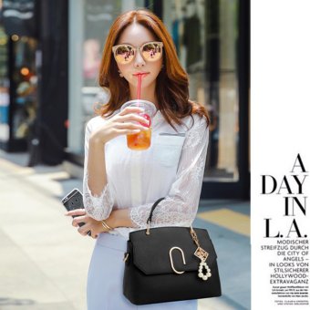 Little Bag กระเป๋าถือ กระเป๋าแฟชั่น กระเป๋าสะพายพาดลำตัว รุ่นLB-087 (สีดำ) June 2018 - 5 Little Bag กระเป๋าถือ กระเป๋าแฟชั่น กระเป๋าสะพายพาดลำตัว รุ่นLB-087 (สีดำ) - 5