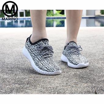 Marino รองเท้า รองเท้าผ้าใบแฟชั่นผู้หญิง No.A005 - White Black May 2018 - 5 Marino รองเท้า รองเท้าผ้าใบแฟชั่นผู้หญิง No.A005 - White Black - 5