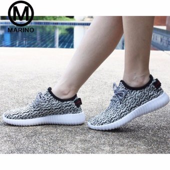 Marino รองเท้า รองเท้าผ้าใบแฟชั่นผู้หญิง No.A005 - White Black May 2018 - 2 Marino รองเท้า รองเท้าผ้าใบแฟชั่นผู้หญิง No.A005 - White Black - 2