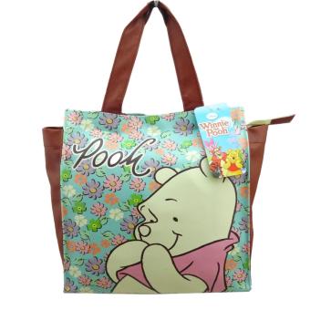 Morning กระเป๋าถือ Winnie the Pooh งานลิขสิทธิของแท้ WDA-005 สีขาว Morning กระเป๋าถือ Winnie the Pooh งานลิขสิทธิของแท้ WDA-005 สีขาว