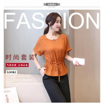 NIMO ชุดเซ็ตเสื้อคอกลม + กางเกง 691 สีน้ำตาล July 2018 - 4 NIMO ชุดเซ็ตเสื้อคอกลม + กางเกง 691 สีน้ำตาล - 4