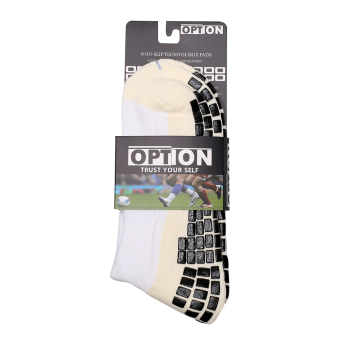 ประเทศไทย OPTION ถุงเท้ากีฬากันลื่น PERFORMANCE Short White