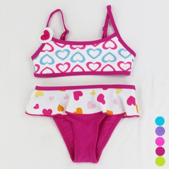 ขาย Print kid bikini maillot de bain enfant fille Swimsuit for girls Baby swimwear kid small size costumi da bagno per le neonate - intl