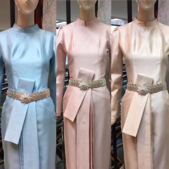 ชุดไทยบรมพิมานแบบดั้งเดิม ใส่ออกงาน ต่างๆ งานแต่ง งานบวช งานมงคลพระราชพิธี - สีชมพู ชุดไทยบรมพิมานแบบดั้งเดิม ใส่ออกงาน ต่างๆ งานแต่ง งานบวช งานมงคลพระราชพิธี - สีชมพู