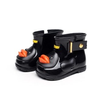 ขาย Rain Boots For Girls Boots Children Rain Boots Baby Girls KidsWater Shoes (Black) - intl