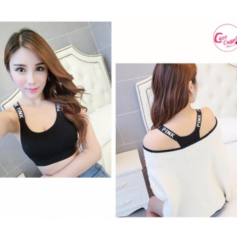 ซื้อ/ขาย Sport Bra สปอร์ตบรา ชุดออกกำลังกาย กระชับ รุ่นเสริมฟองน้ำ (มี Videoสินค้าจริง)