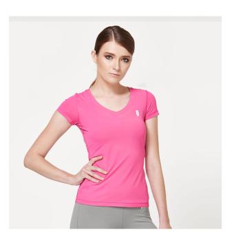 ราคา UNIZEP เสื้อออกกำลังกาย active-dry Tops รุ่น 6202 สีชมพู