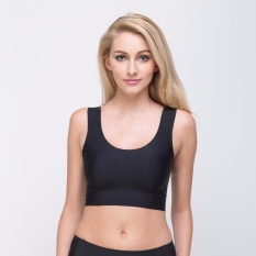 Wacoal Lingerie Feel free bra บราสวมหัว (สีดำ/BLACK) - WH9B38BL