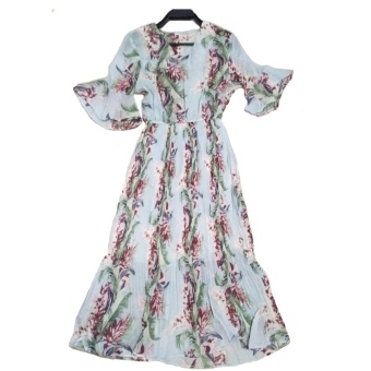 wonderful Jumpsuits ชุดเดรสแขนกุด คอปีน ลายกุหลาบ ทรงสวยเนื้อผ้าดี รุ่น 657(FREE SIZE) wonderful Jumpsuits ชุดเดรสแขนกุด คอปีน ลายกุหลาบ ทรงสวยเนื้อผ้าดี รุ่น 657(FREE SIZE)